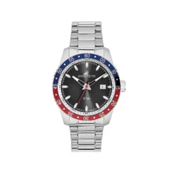 Adora Nautic Herrenuhr AN2235 Blau/rote Lünette