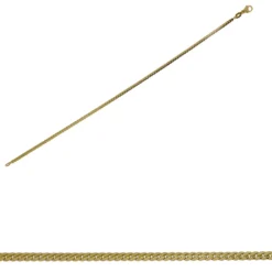 Armband Flachpanzer 585/- Gelbgold 81097479