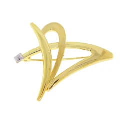 Brillantbrosche 375/- Gelbgold 17706