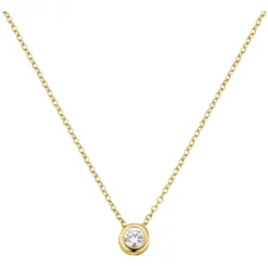 CEM Collier Mit Solitär 333/- Gelbgold BCO305515