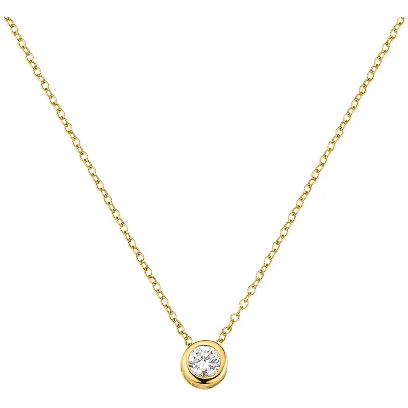 CEM Collier Mit Solitär 333/- Gelbgold BCO305515 1 CEM Collier Mit Solitär 333/- Gelbgold BCO305515