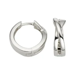 CEM Creolen Sterlingsilber Mit Zirkonia BCR905251