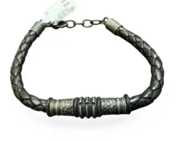 CEM Herren Armband Leder ST-00003B