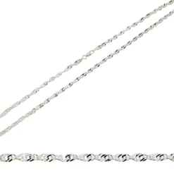 CEM Kette Singapur 925/-Silber 50 Cm BSI960