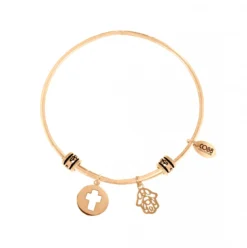 COCO88 Armreif 8CB-25005 Edelstahl IPgelbgold