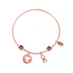 COCO88 Armreif 8CB-25011 Edelstahl IP Roségold