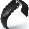 Eulit Lederband Eutec Waterproof Schwarz 20mm