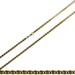 Kettler 585/- Gelbgold Gliederkette 50 Cm 23030