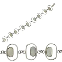 Kettler Armband 925/- Perlmutt 19 Cm 610226120010