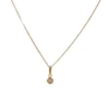 Kettler Collier Mit Brillantanhänger 585/- Gelbgold 21386