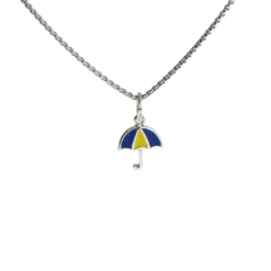 Kettler Kinderanhänger Regenschirm 925/- Sterlingsilber Blau