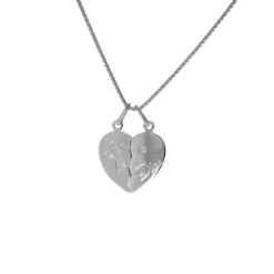 Kettler Partneranhänger Herz 925/-Sterlingsilber Rhod 20mm 110/61/M5500A