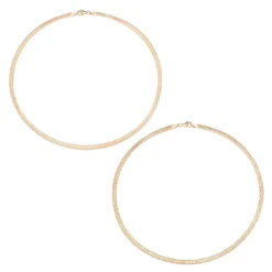 Kettler Wende Collier Tondakette Silber 925/- IP Rosé 45cm