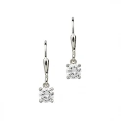 CEM Kinder-Ohrpendel Aus Sterlingsilber Mit Zirkonia Gesamtlänge Ca. 22 Mm 5-123846-001