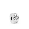PANDORA Clip 798035 Knotted Hearts