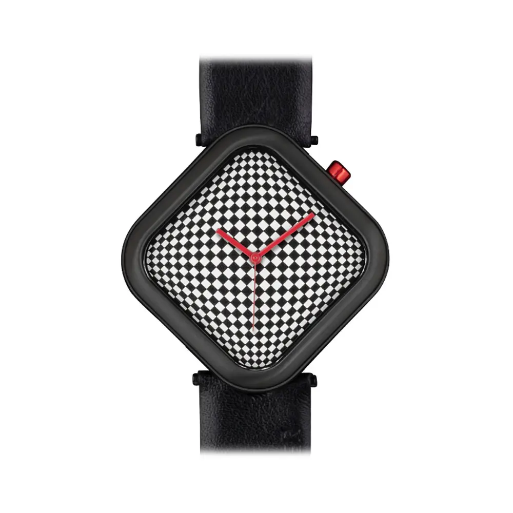 Rolf Cremer Big Corner 506855 Armbanduhr Schwarz 1 Rolf Cremer Big Corner 506855 Armbanduhr Schwarz