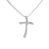 Kettler Anhänger Schräges Kreuz Sterlingsilber 925/-