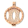 Mi-Moneda Pendant PEN-03-M Sterlingsilber Rosé 31,5mm