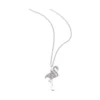 SO COSI Kette Pink Flamingo NSR-SK005 Silber