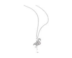 SO COSI Kette Pink Flamingo NSR-SK005 Silber