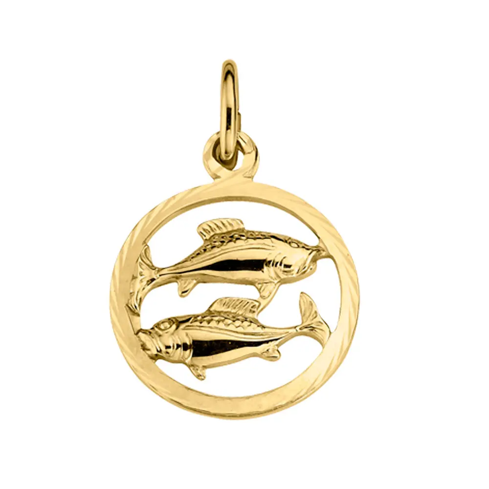 Sternzeichen Fische 333/- Gelbgold