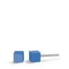 TeNo Ohrstecker Cube 592569 Lapis Blue